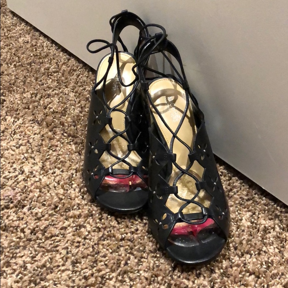 Michael Kors strappy Black Heels